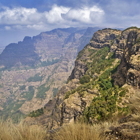 Die Simien-Berge, Äthiopien