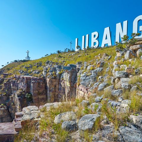 Schild von Lubango, Angola