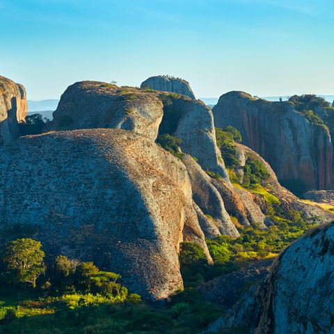 Die Schwarzen Felsen von Pungo Andongo, Angola