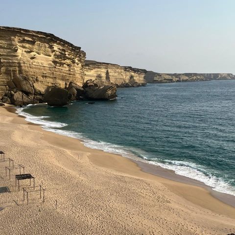 Strand in Soba, Angola