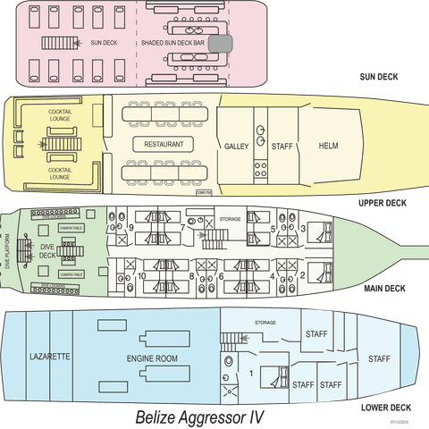 Deckplan Aggressor IV, 