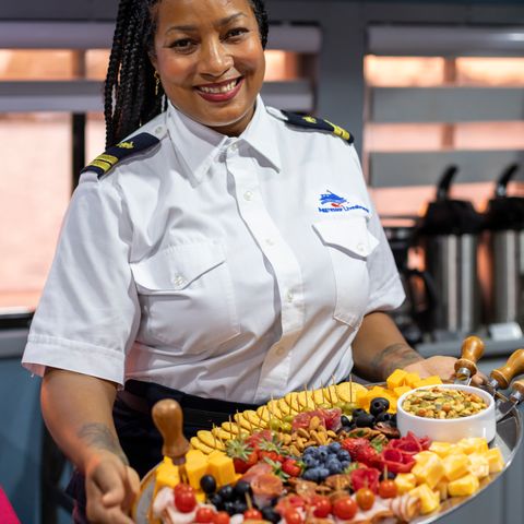 Köstliche Fruchtplatte, 