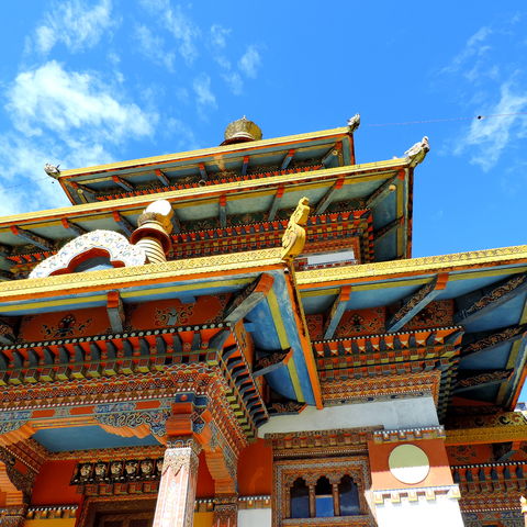 Wurde für den Frieden aller Lebewesen gebaut: Khamsum Yulley Namgyal Chorten, Bhutan