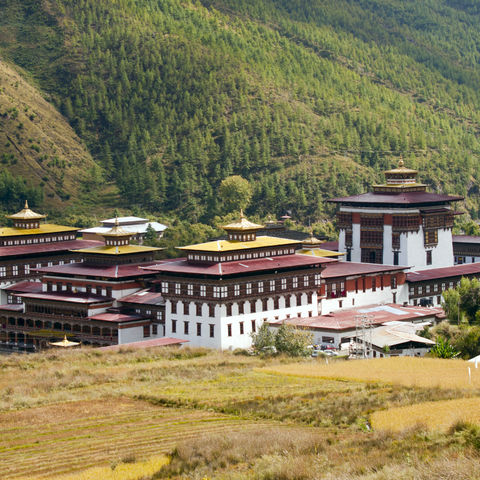 Kloster in Thimpu, Bhutan