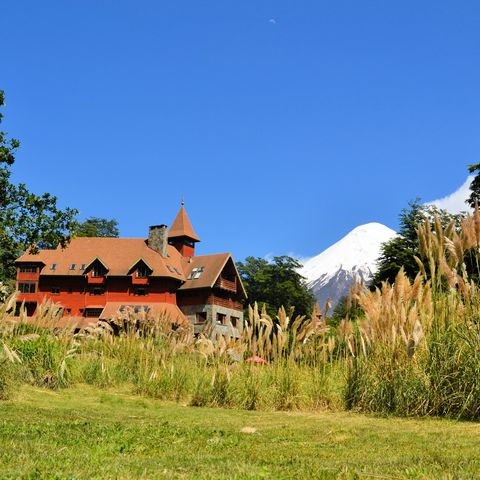 Typische Architektur in Puerto Varas, Chile