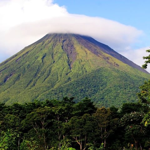 Ausblick auf den Vulkan Arenal, Costa Rica