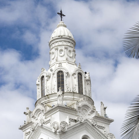 Kathedrale am Plaza Grande in Quito, Ecuador