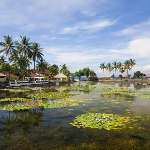 Umgebung von Candidasa, Indonesien