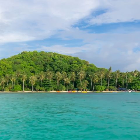 Traumhafte Inselaussicht, Indonesien