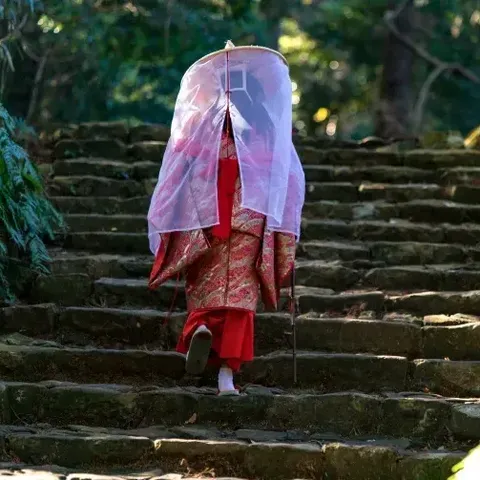 Pilgern auf dem Kumano Kodo Trail@JNTO, Japan