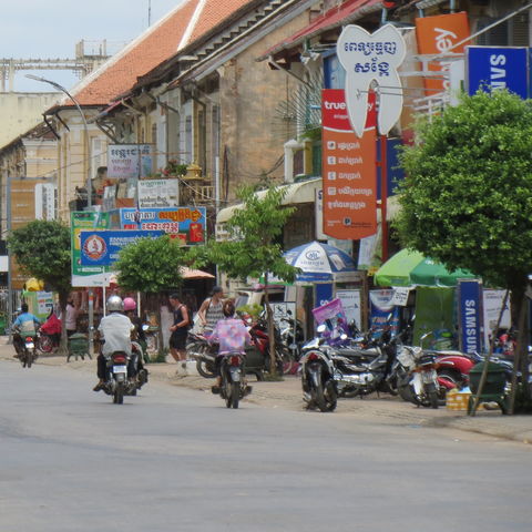 Alltag in Battambang, Kambodscha