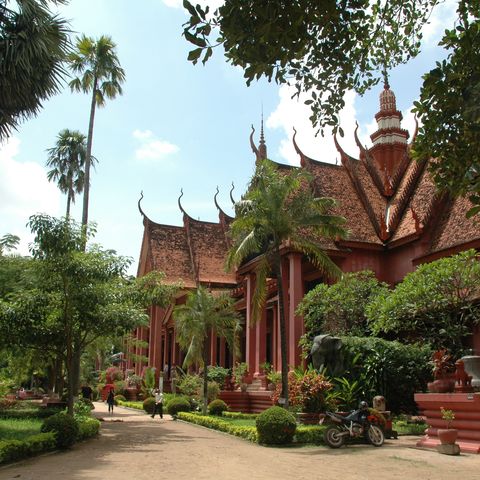 Nationalmuseum in Phnom Penh, Kambodscha