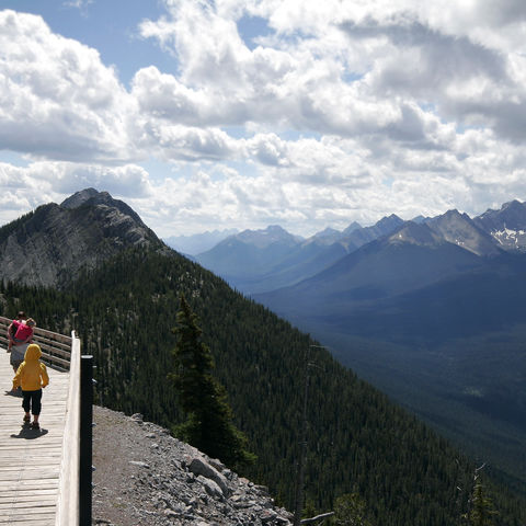 Ausblick vom Sulphur Montain, Kanada