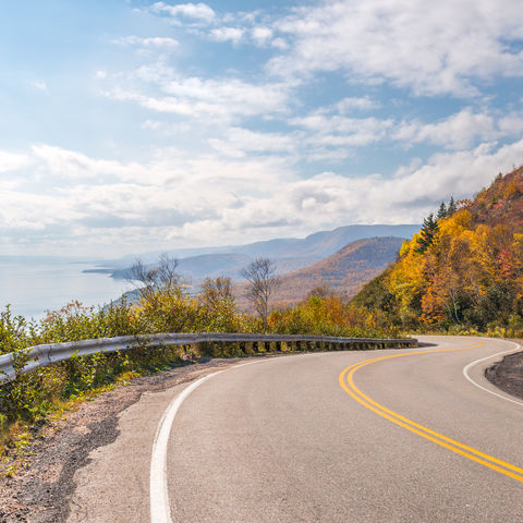 Panorama des Cabot Trail, Kanada