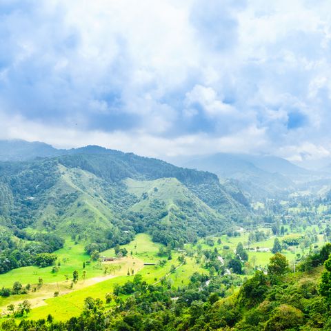 Landschaft um Salento, Kolumbien