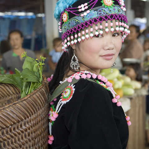 Hmong Frau, Laos