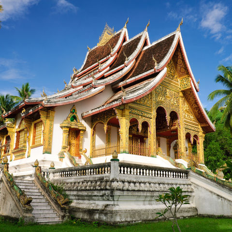 Königspalast und Nationalmuseum in Luang Prabang, Laos