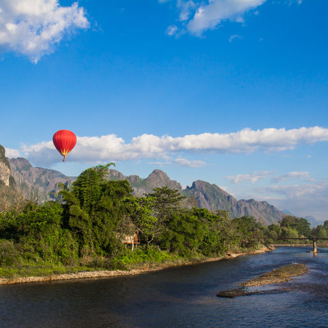 Umgebung von Vang Vieng, Laos