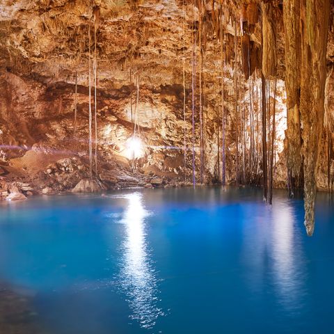 Unterwasserhöhle Xkeken, Mexiko