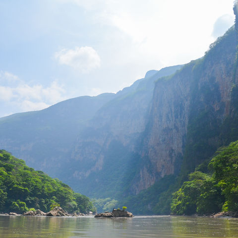 Sumidero Canyon in Chiapas, Mexiko