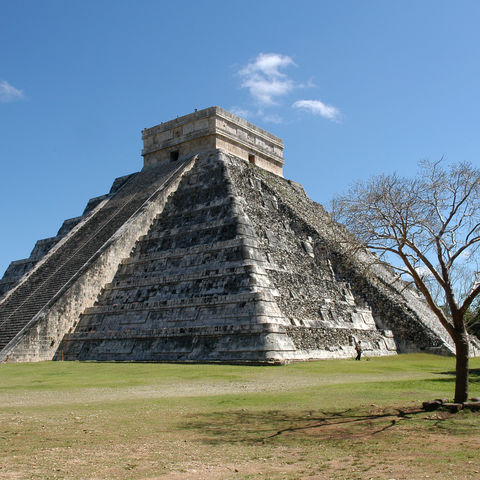 Pyramide in Chichén Itzá, Mexiko