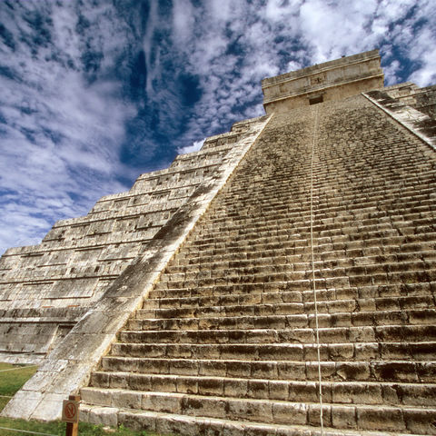 Pyramide des Kukulcán in Chichén Itzá, Mexiko