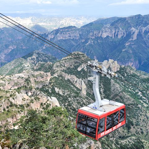 Seilbahn am Kupfer-Canyon, 