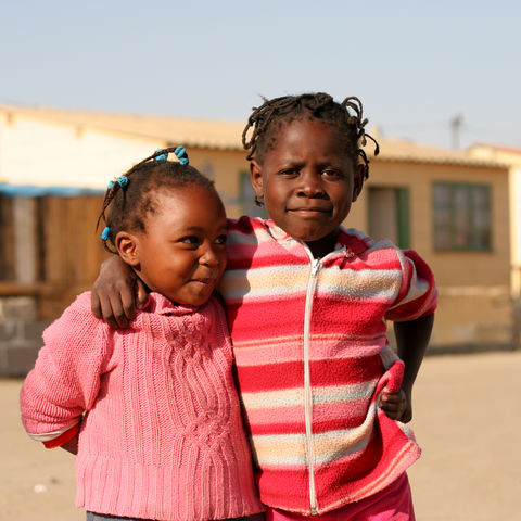 Einheimische Kinder, Namibia