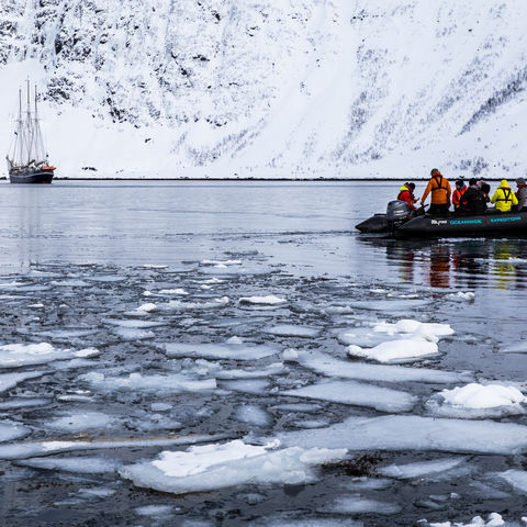 Unterwegs mit dem Zodiac, Norwegen