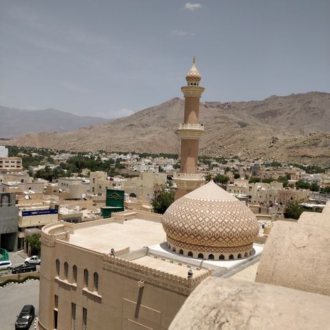 Ausblick über Nizwa, Oman