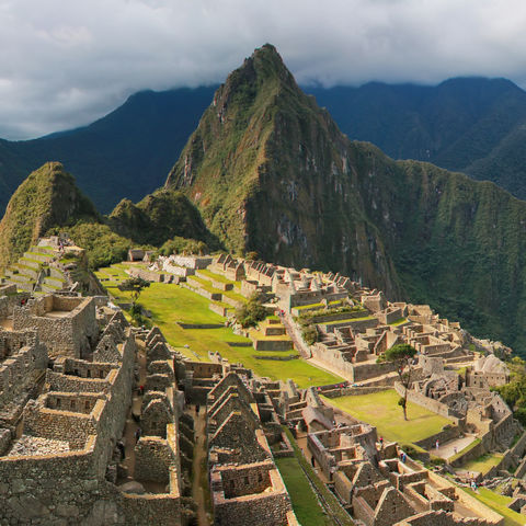 Panorama von Machu Picchu, Peru