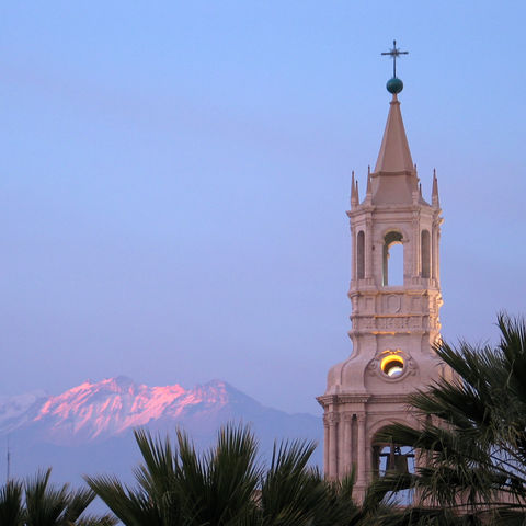 San Francisco Kathedrale in Arequipa, Peru