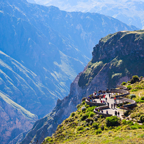 Aussichtspunkt in der Colca Schlucht, Peru