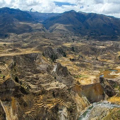 Panorama des Colca-Canyon, Peru