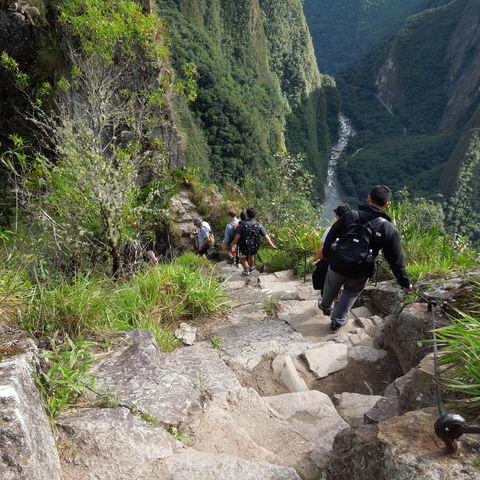 Ein stetiges Auf und Ab auf dem Inka-Trail, Peru