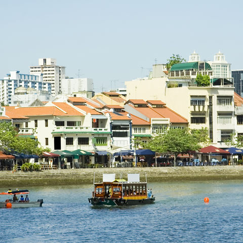 Promenade am Singapore River, Singapur