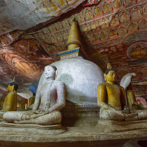 Höhlentempel von Dambulla, Sri Lanka