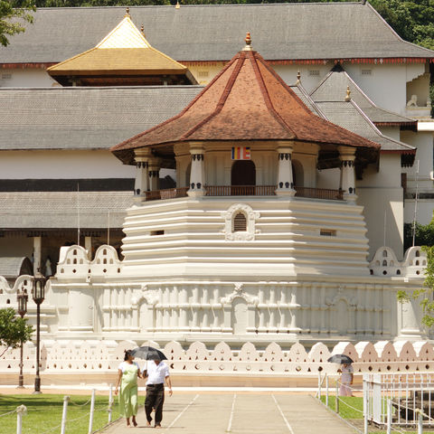 Zahntempel in Kandy, Sri Lanka