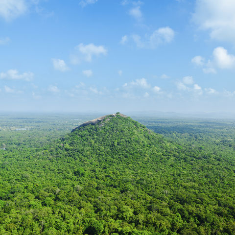 Ausblick vom Löwenfelsen in Sigiriya, Sri Lanka