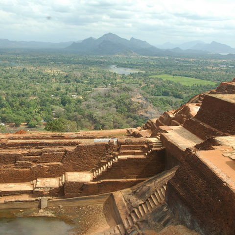 Die Felsenfestung Sigiriyas, Sri Lanka