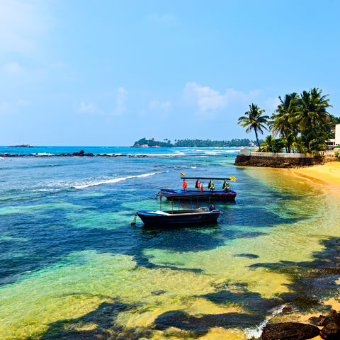 Strand an der Südküste, Sri Lanka