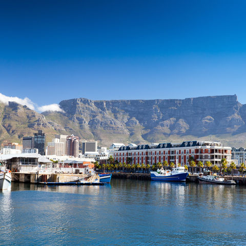 Victoria & Alfred Waterfront in Kapstadt, Südafrika