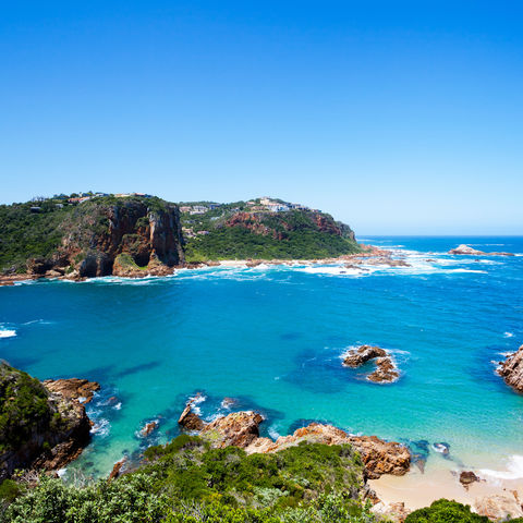 Featherbed Nature Reserve in Knysna, Südafrika