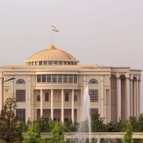 Palast der Nationen in Dushanbe, Tadschikistan