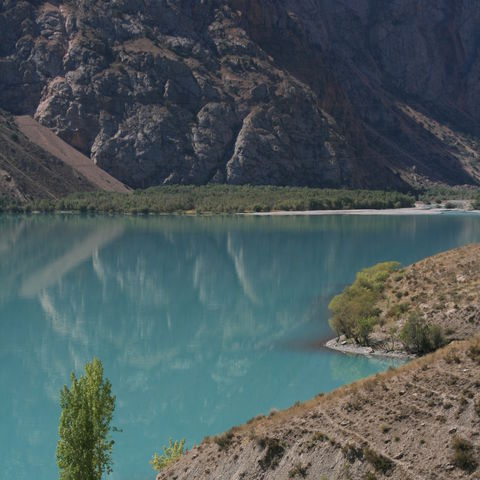 Türkiser Bergsee, Tadschikistan