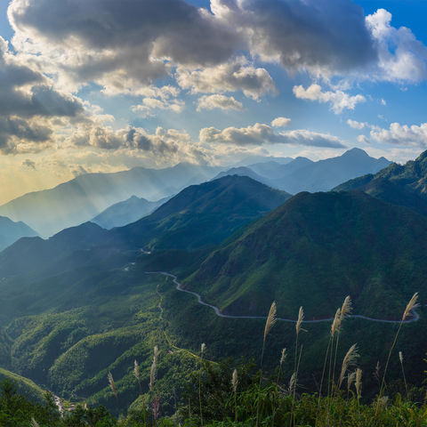 Berglanschaft von Sapa, Vietnam